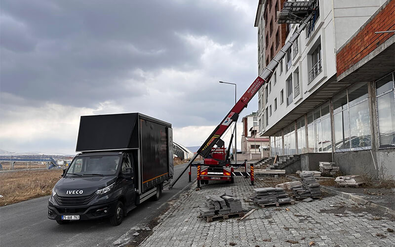 Ardahan Sönmezler Nakliyat Evden Eve Asansörlü Taşımacılık