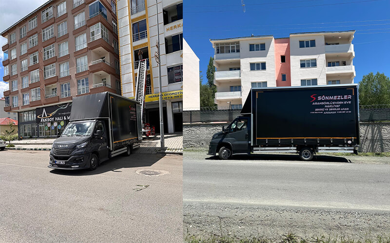 Ardahan Sönmezler Nakliyat Evden Eve Asansörlü Taşımacılık